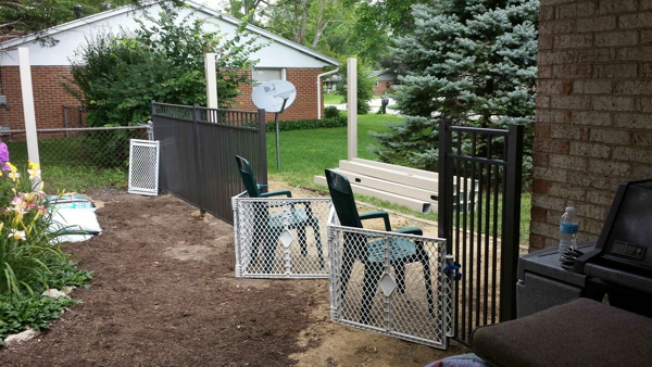 New fence