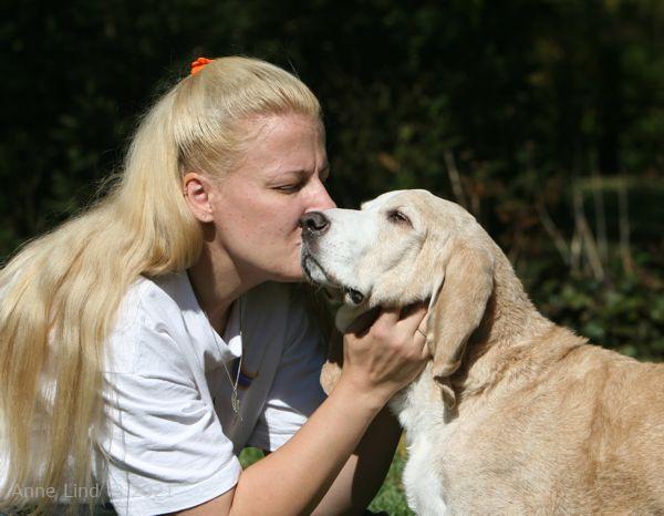 Hoover enjoying Auntie M
