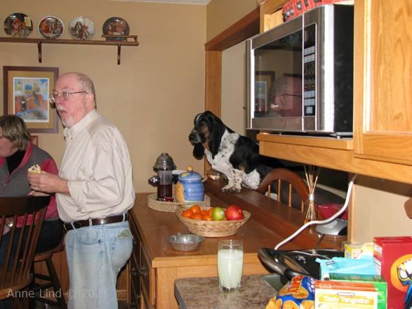 Norm at Gramma Jane's