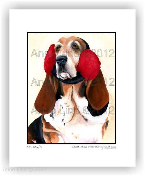 Watercolor painting by Anne Lind