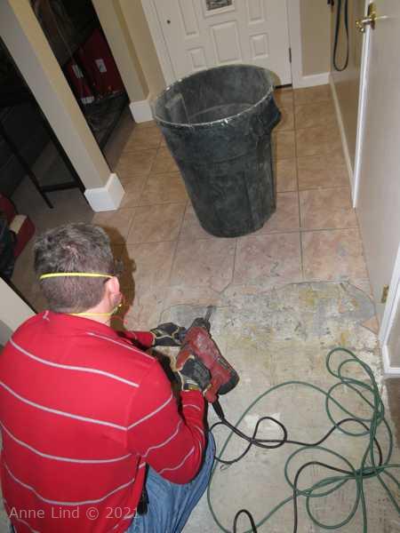 Removing tiles