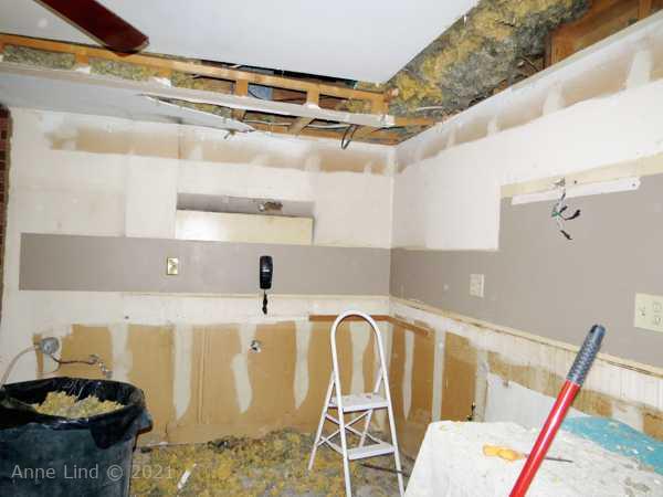 soffits and wall demo