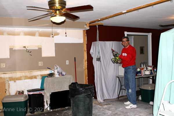 soffits and wall demo