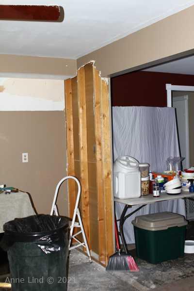 soffits and wall demo