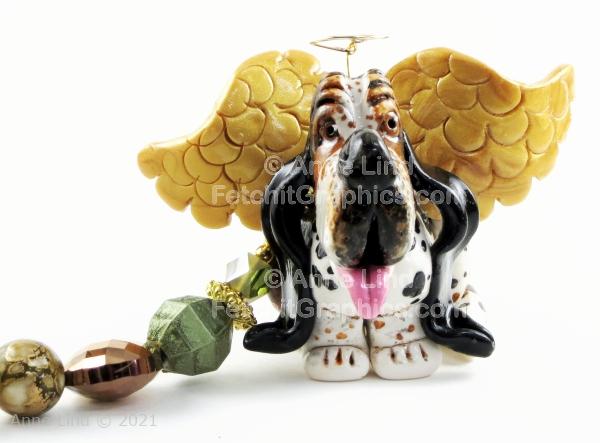 FetchitGraphics.com clay basset angel