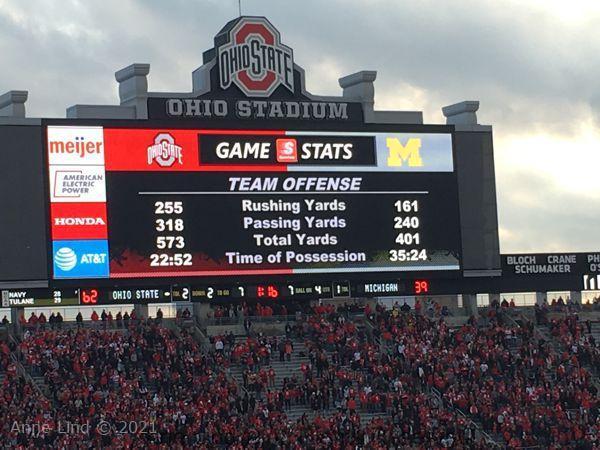 OSU vs UM 2018